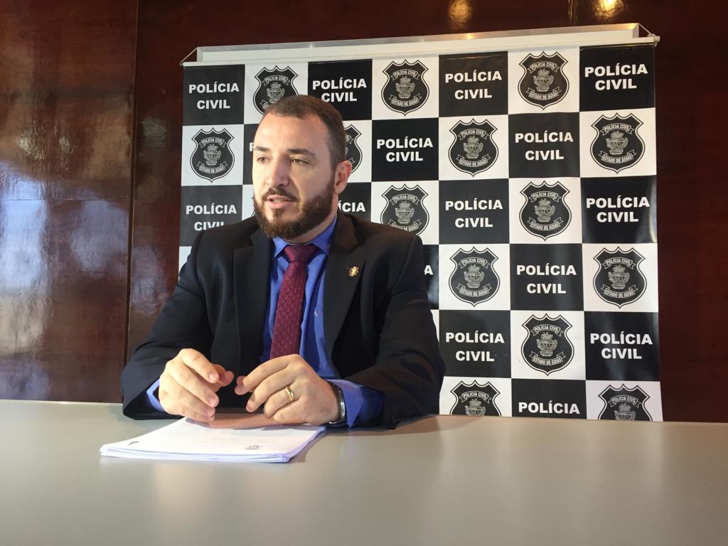 Delegado Vander Coelho, titular do Grupo de Investigação de Homicídios (foto: Jonathan Cavalcante-Rádio São Francisco FM)
