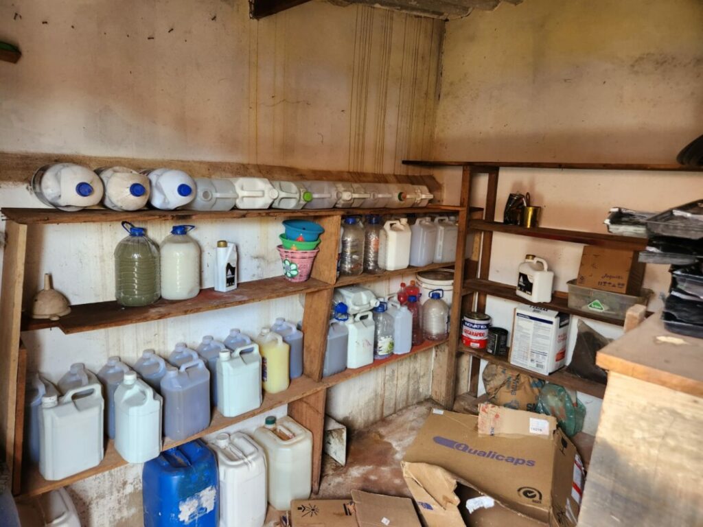 Laboratório insalubre funcionava há três anos no mesmo endereço (Foto: Divulgação-PC)