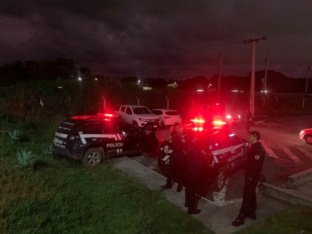 Operação aconteceu na madrugada de quarta-feira (Foto: Divulgação/GEIC)