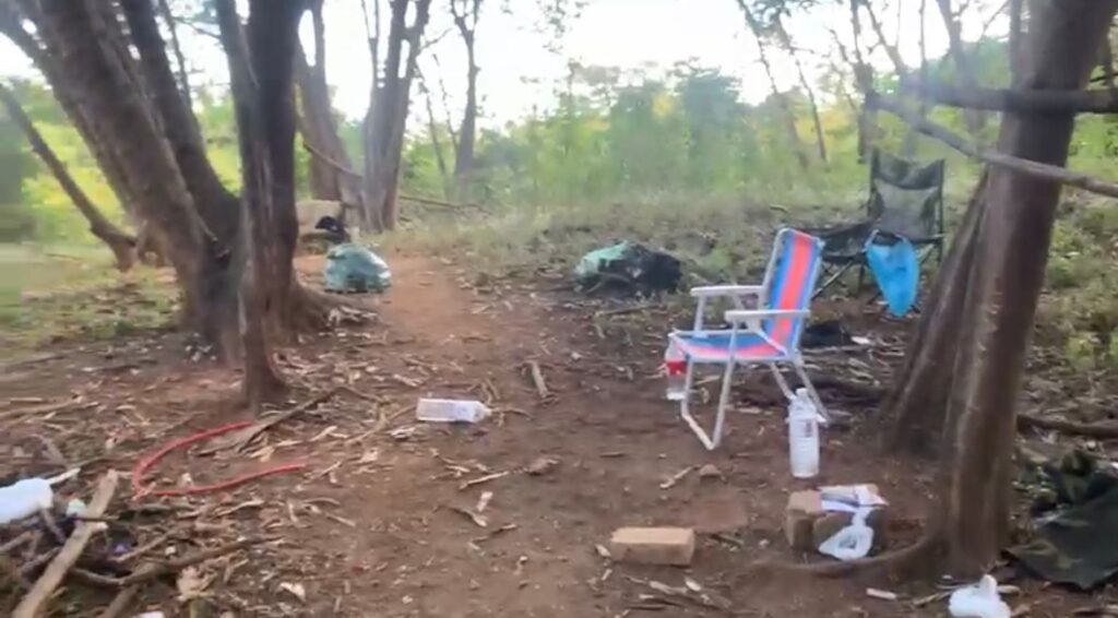 Cativeiro foi localizado pela Polícia Civil Foto: Captura)