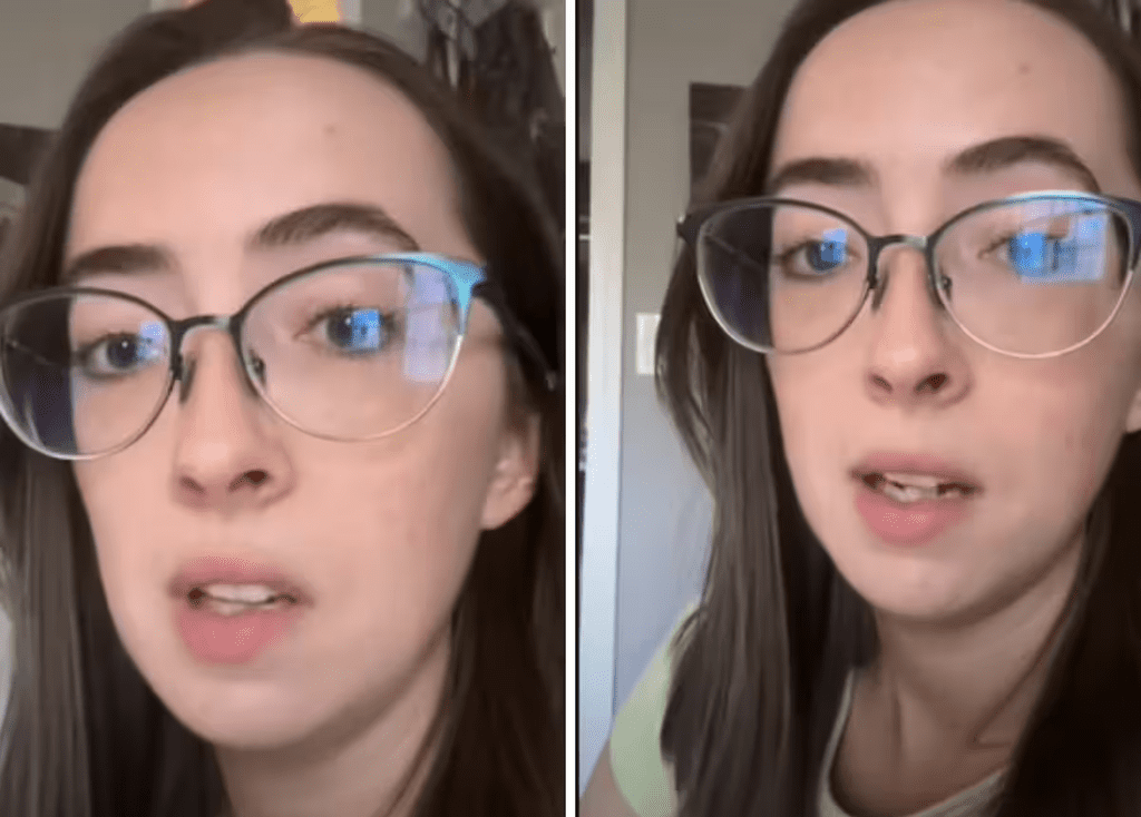 “Se você receber um pacote Shein, jogue-o sobre a mesa e olhe tudo antes de tocá-lo. Depois, higienize as mãos. Seja extremamente cuidadoso", diz Anna em um outro vídeo. (Foto: Captura)