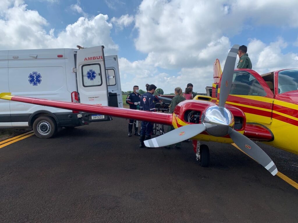 Infecção no pulmão da bebê causou a necrose de partes deste tecido. (Foto: Divulgação / Prefeitura de Anápolis)