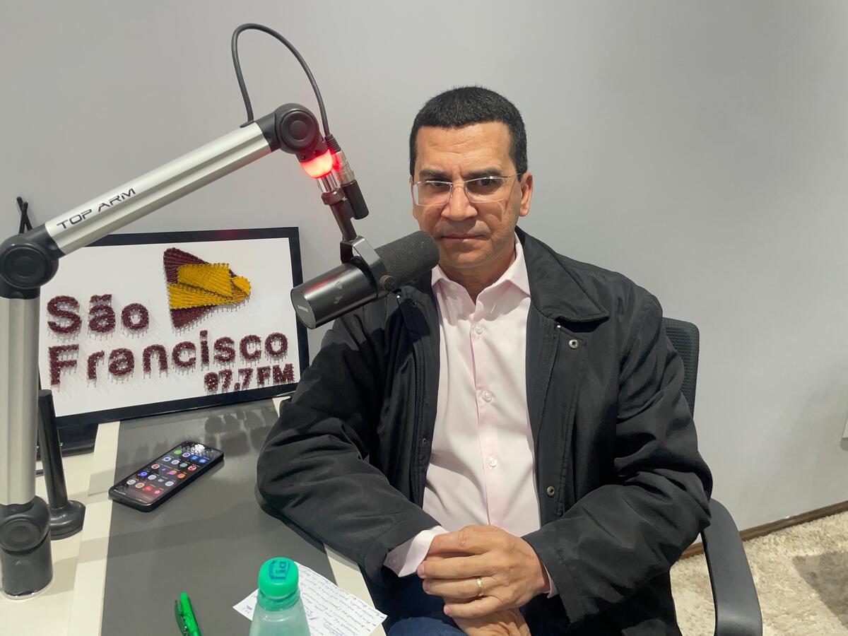 Hélio Lopes também comentou objetivos da pré-campanha dos tucanos (Foto: Orlando Simenton/Rádio São Francisco FM)