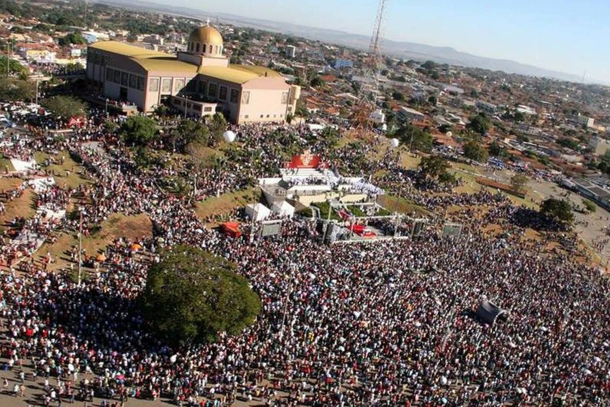 Romaria é considerada a maior festa religiosa do Centro-Oeste. (Foto: Divulgação)