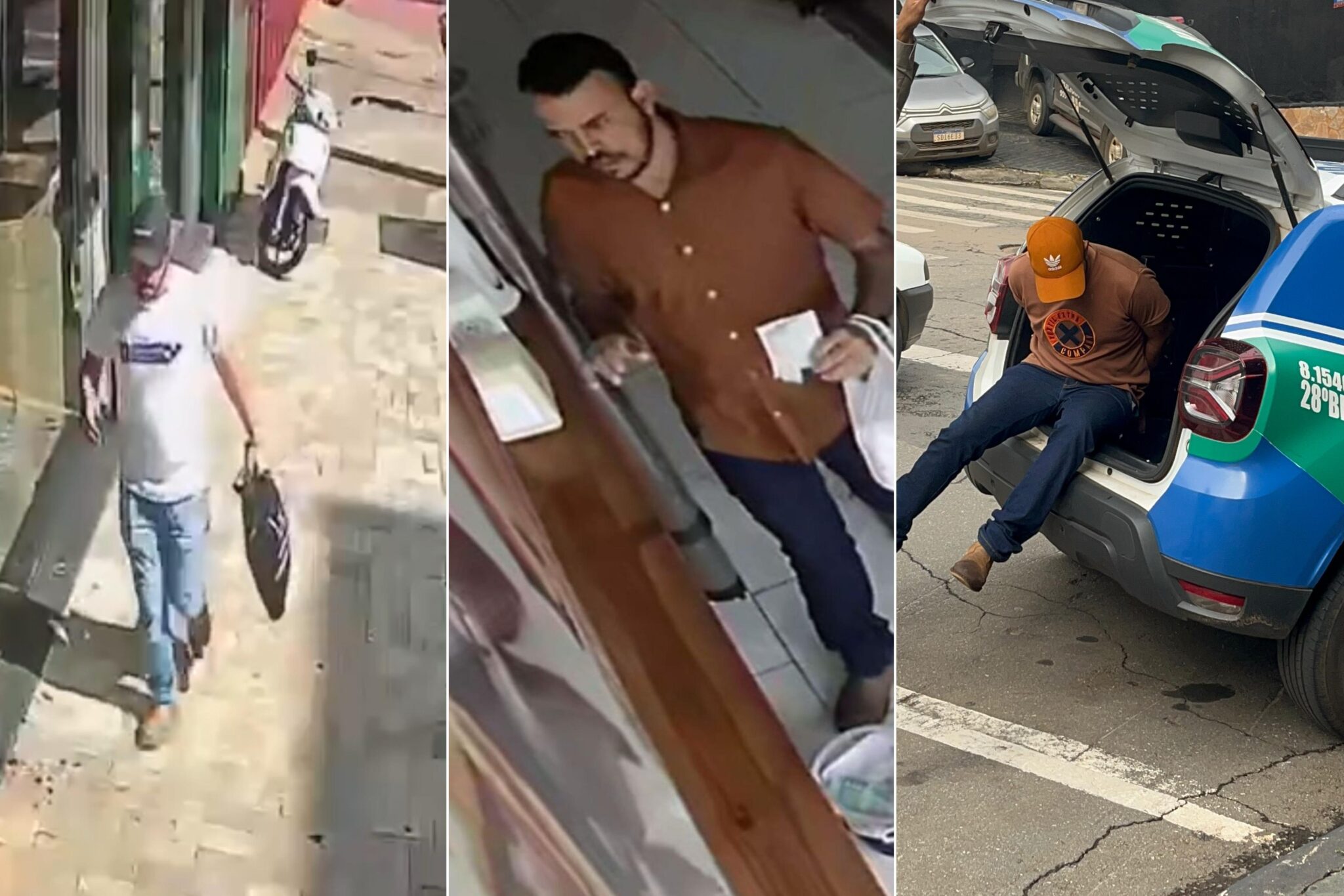 Pepino: o nome que virou sinônimo de golpes e prejuízos para comerciantes de Anápolis (Foto: Reprodução e Jonathan Cavalcante)