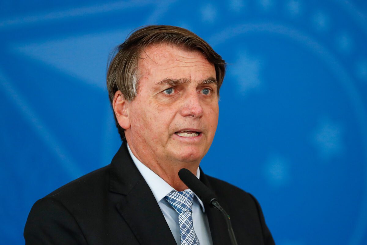 foto do ex-presidente jair bolsonaro