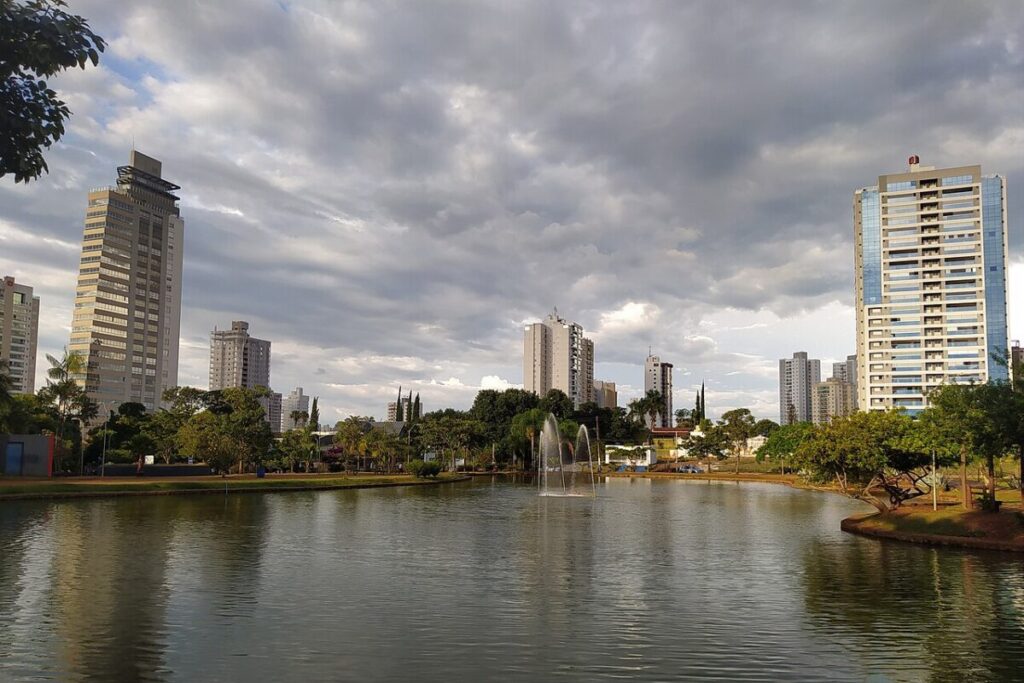 foto do parque ipiranga, no bairro jundiaí, em Anápolis