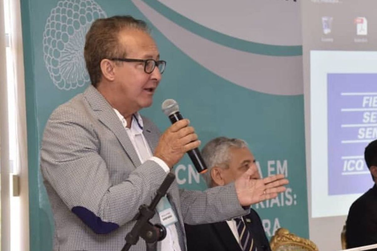 foto do presidente do sindifargo, marçal henrique