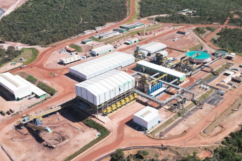 foto da mina Serra Verde em Minaçu, palco da disputa por 'terras raras'