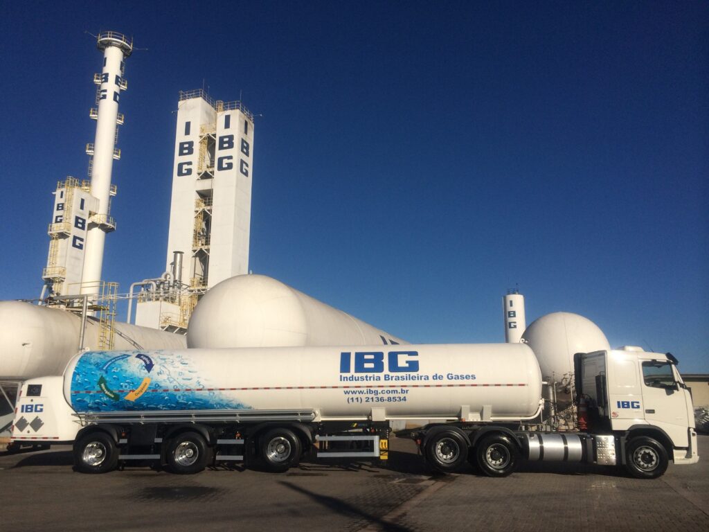 Indústria Brasileira de Gases (IBG) vai se instalar no Distrito Agroindustrial de Anápolis, diz subsecretário da SIC (Foto: Reprodução/ Site IBG)