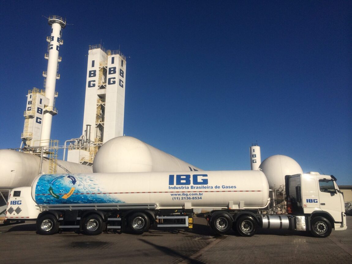 Indústria Brasileira de Gases (IBG) vai se instalar no Distrito Agroindustrial de Anápolis, diz subsecretário da SIC (Foto: Reprodução/ Site IBG)