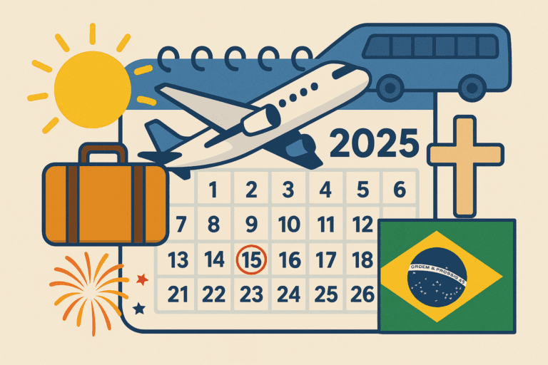 imagem de calendário para ilustrar matéria dos feriados de 2025