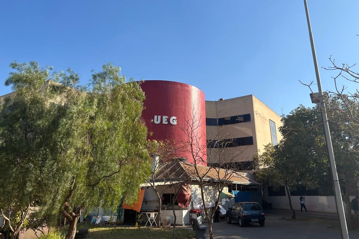 foto de campus da UEG em Anápolis para ilustrar matéria do vestibular