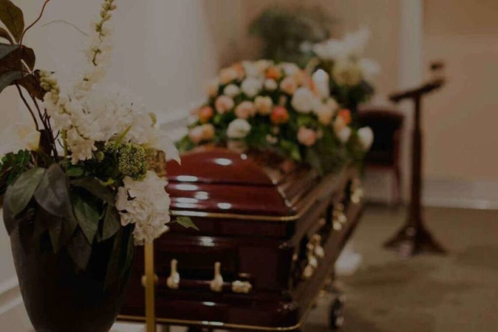 foto de caixão para ilustrar matéria da troca de corpos por parte de funerária