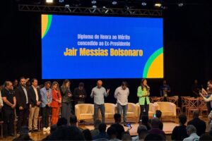 foto de evento que teria a visita de bolsonaro em anápolis