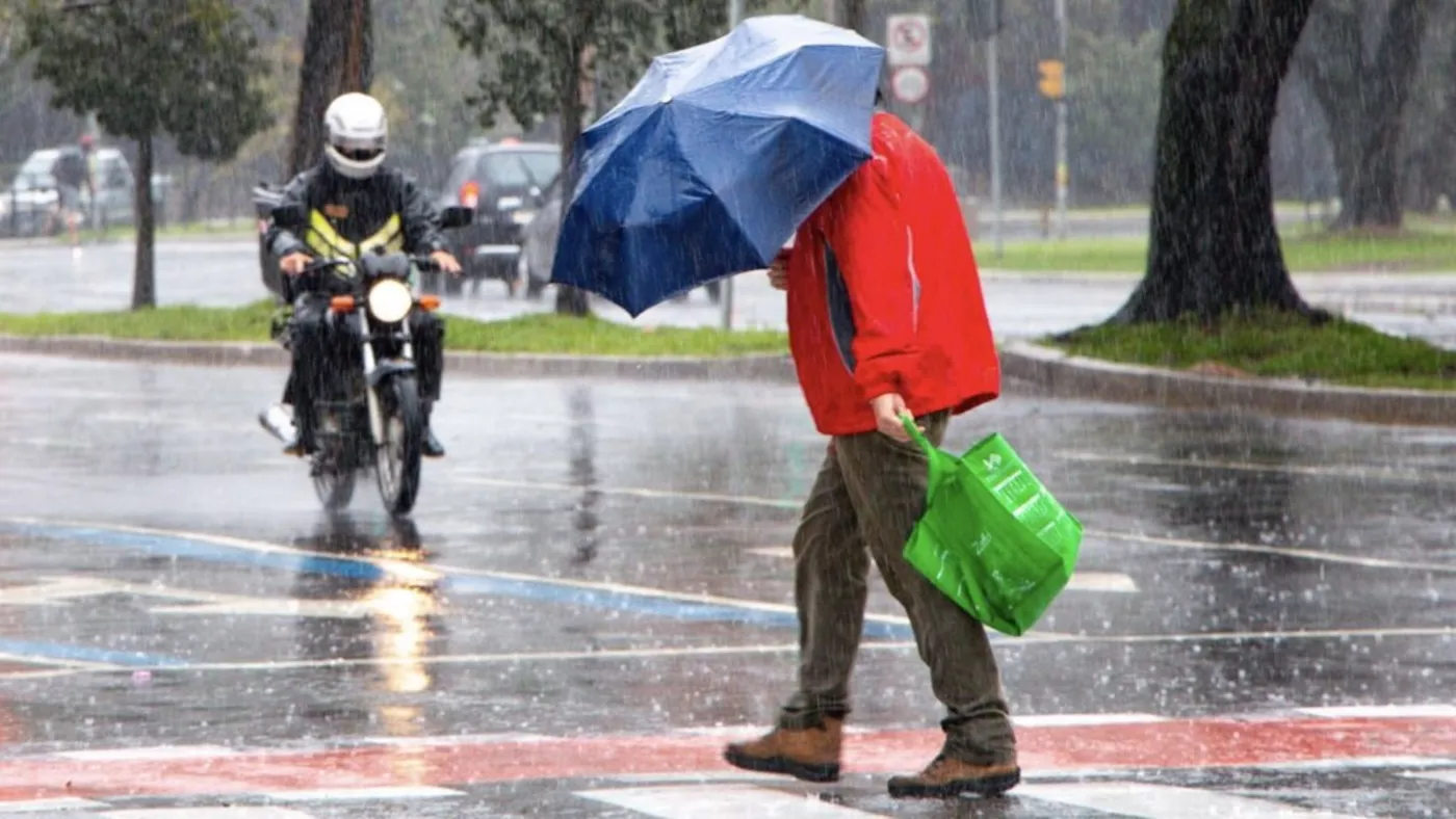 Para o feriado da Semana Santa a tendência é de chuvas irregulares que devem ajudar a reduzir a temperatura (Foto: Fernando Oliveira/Met Sul Meteorologia)