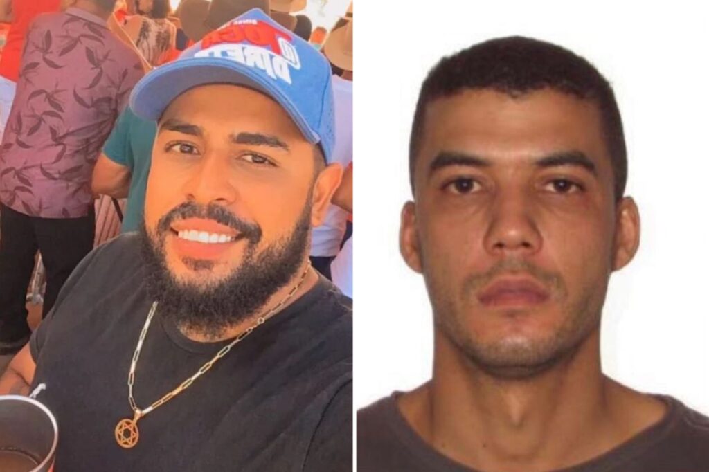 Josenir Maia da Silva (à esquerda) e Rafael Miranda Macedo de Brito (á direita), vítimas de homicídio (Foto: Reprodução)