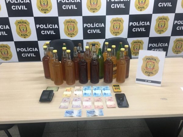 Vendedor de mel foi preso pela Polícia Civil do Distrito Federal (Foto: Divulgação)