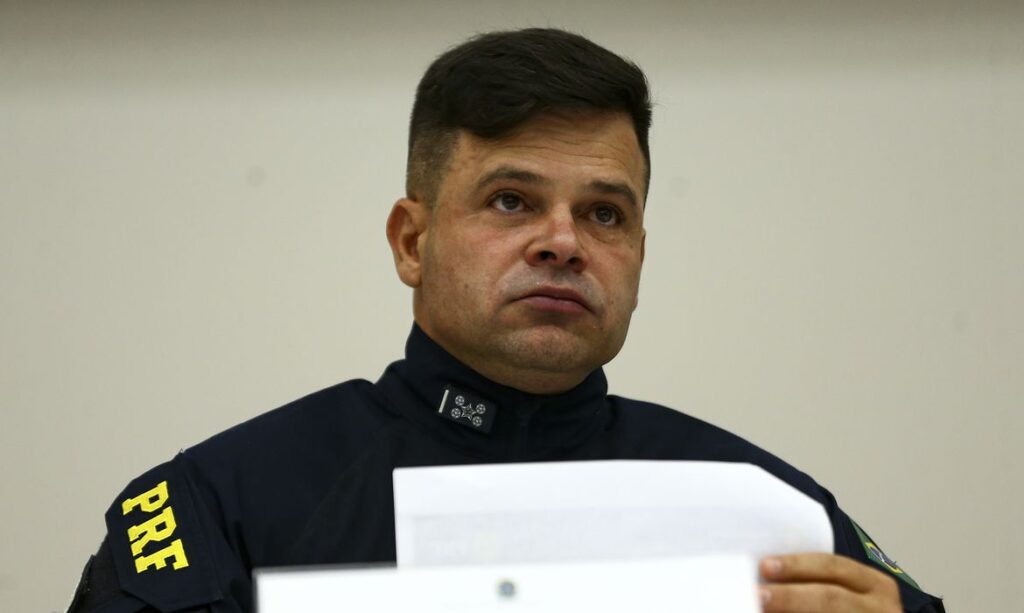 Diretor-geral da PRF, Silvinei Vasques, durante entrevista coletiva sobre a Operação Eleições 2022 (Foto: Agência Brasil)