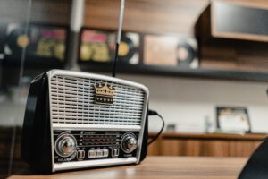 foto de aparelho de rádio