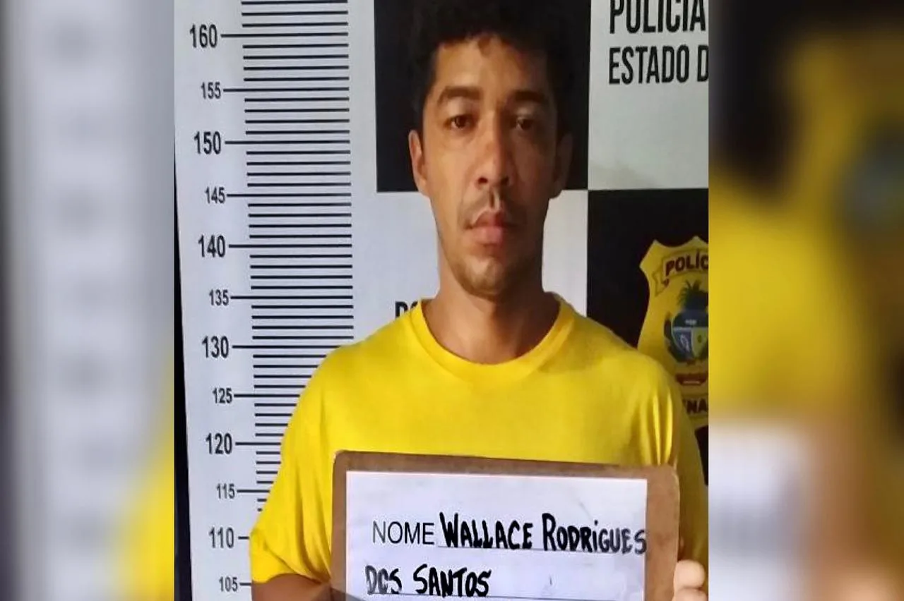 Wallace Rodrigues dos Santos, era monitorado por tornozeleira eletrônica (Foto: Reprodução)
