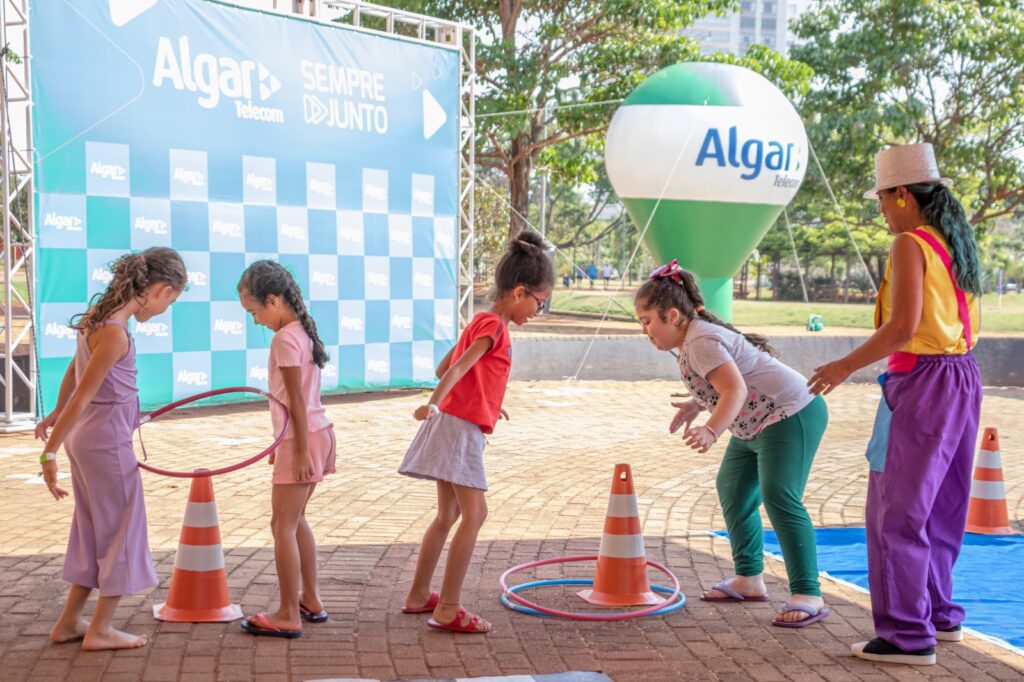 Primeira edição do "Dia das crianças Algar Telecom" realizada em 2022 (Foto: Divulgação)