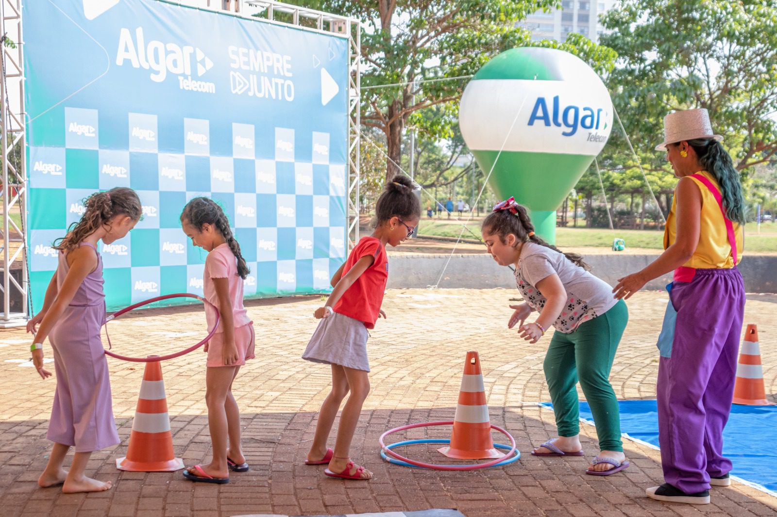 Primeira edição do "Dia das crianças Algar Telecom" realizada em 2022 (Foto: Divulgação)