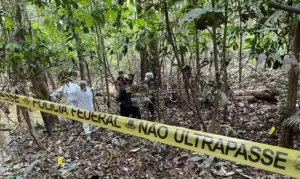 Cena de crime em investigação (Foto: Agência Brasil)