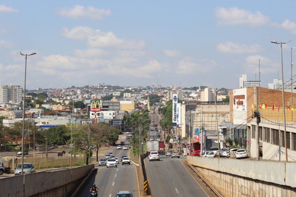 Av. Brasil, em Anápolis (foto: Gabriel Emilliano Rodrigues)