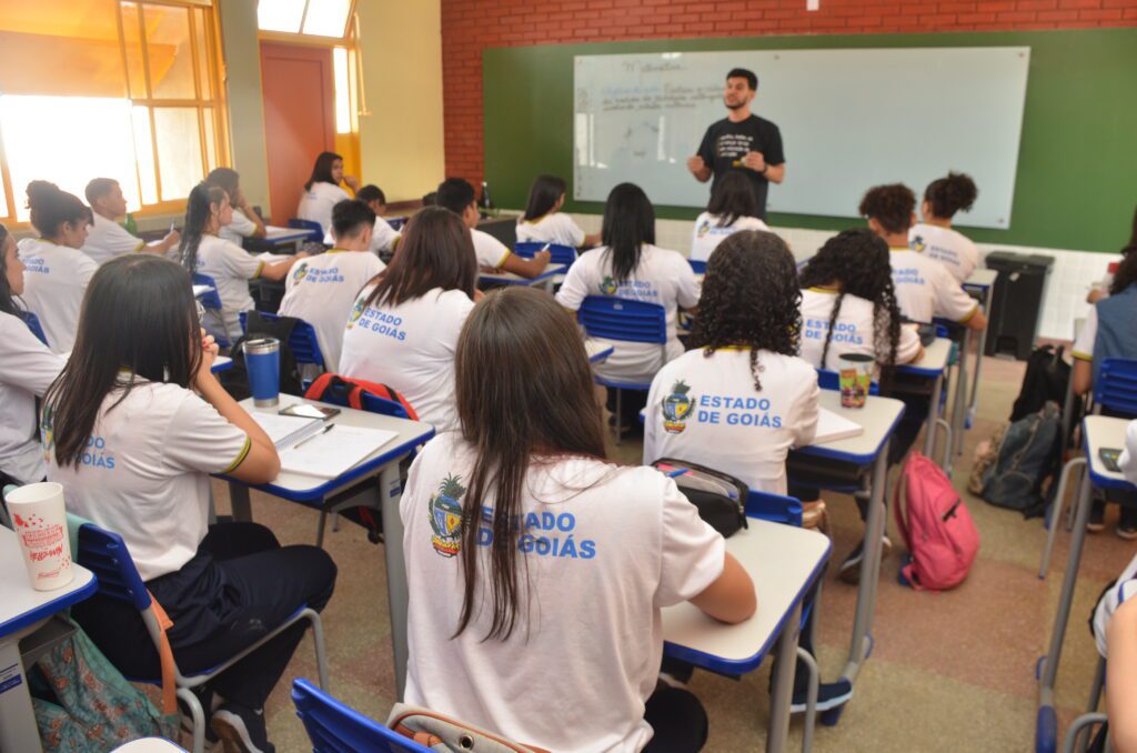 As vagas disponíveis são para o ensino fundamental e médio (Foto: Reprodução / Secretaria de Estado da Educação)