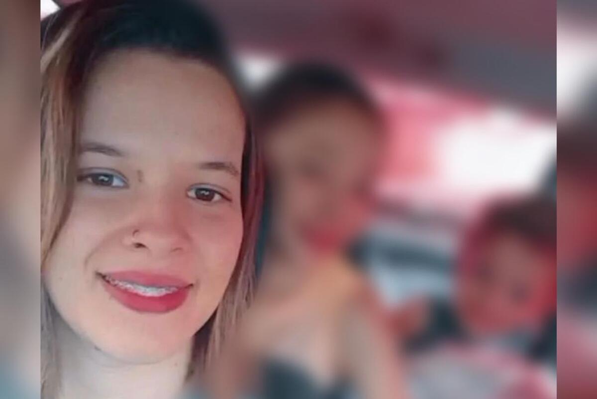 Rayane Aparecida Fernandes dos Santos, mãe das crianças e vítima fatal do acidente na GO-222 (Foto: Reprodução/Redes Sociais)