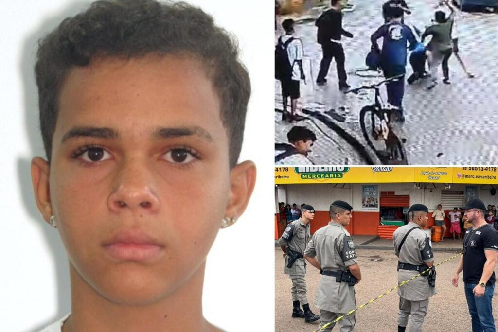 Adolescente Nikolas Lima Serafim, de 14 anos, é a vítima do homicídio (Foto: Reprodução)