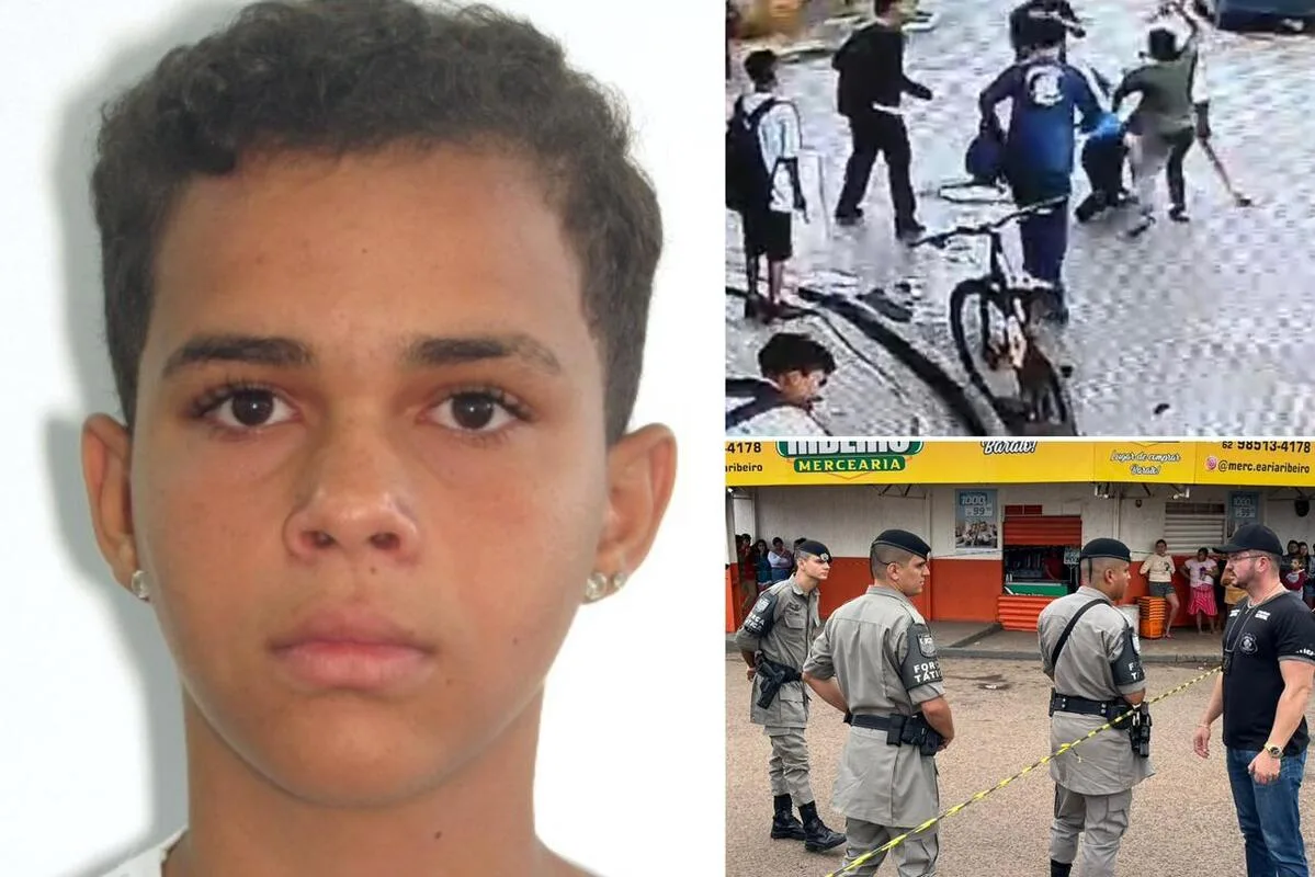 Adolescente Nikolas Lima Serafim, de 14 anos, é a vítima do homicídio (Foto: Reprodução)