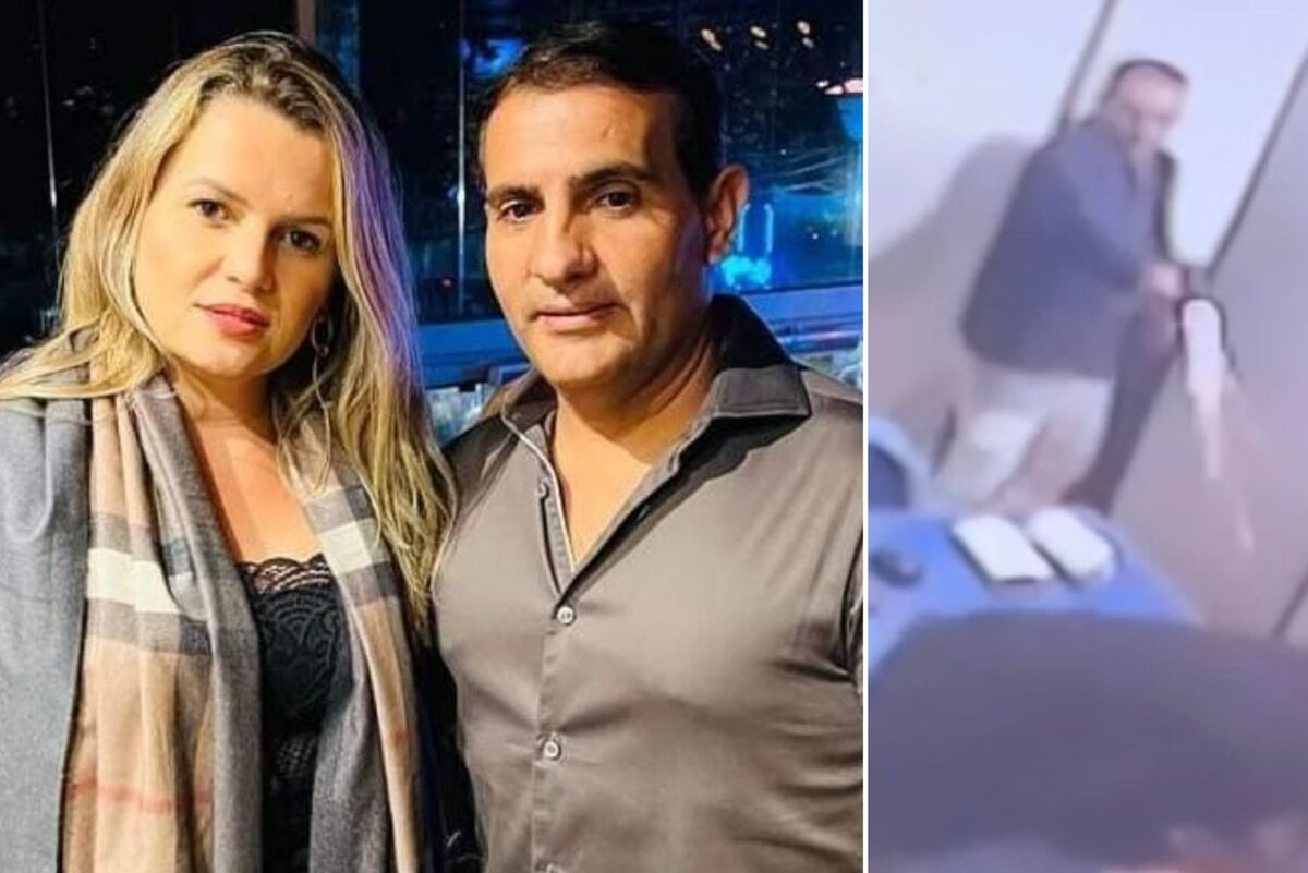 Regiane Pires da Silva e o empresário Edney Pereira dos Santos (Foto: Reprodução)