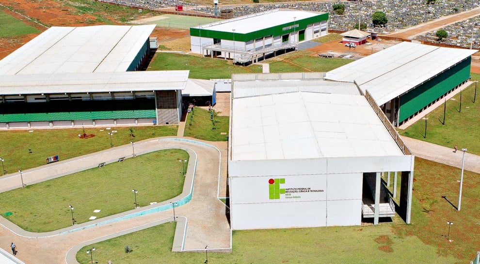 O IFG Anápolis está localizado na Av. Pedro Ludovico, Residencial Reny Cury. (Foto: Divulgação)