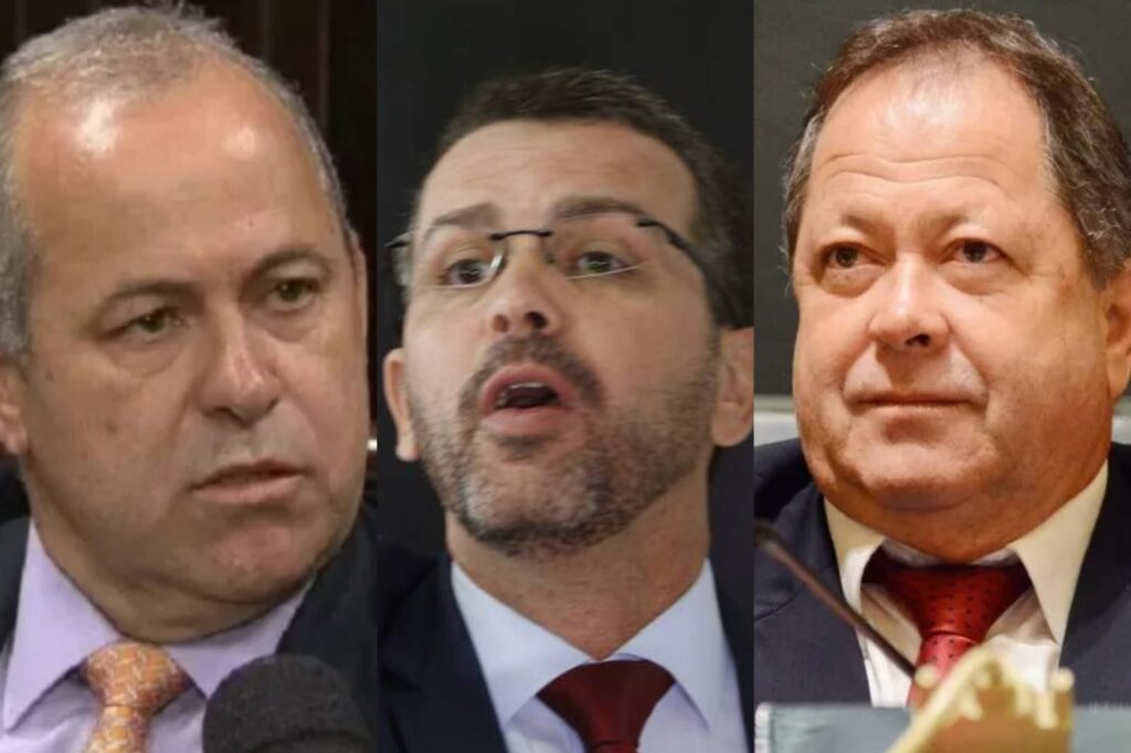 Domingos Brazão, Rivaldo Barbosa e Chiquinho Brazão. (Foto: Reprodução)