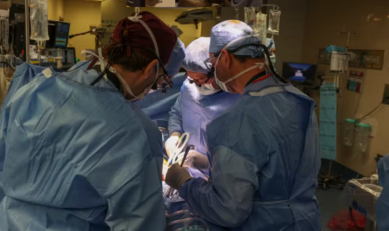 O transplante foi comandado pelo médico brasileiro Leonardo Riella, diretor de cirurgia renal do Hospital Geral de Massachusetts. (Foto: Reprodução / GHM)
