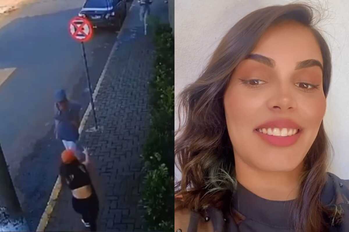 Isabelly acabou engolindo parte da soda cáustica, o que potencializou os danos causados pelo produto químico. (Foto: Captura)