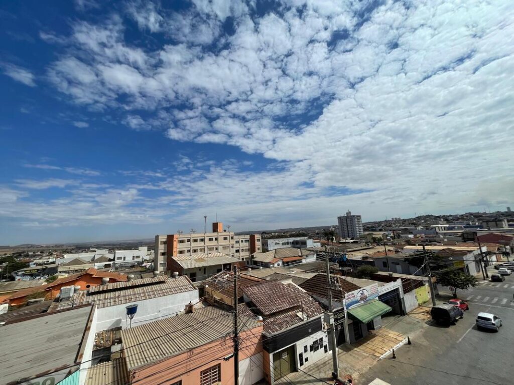 As tardes em Anápolis prometem ser quentes, com temperaturas chegando aos 29ºC (Foto: Gabriela Oliveira)