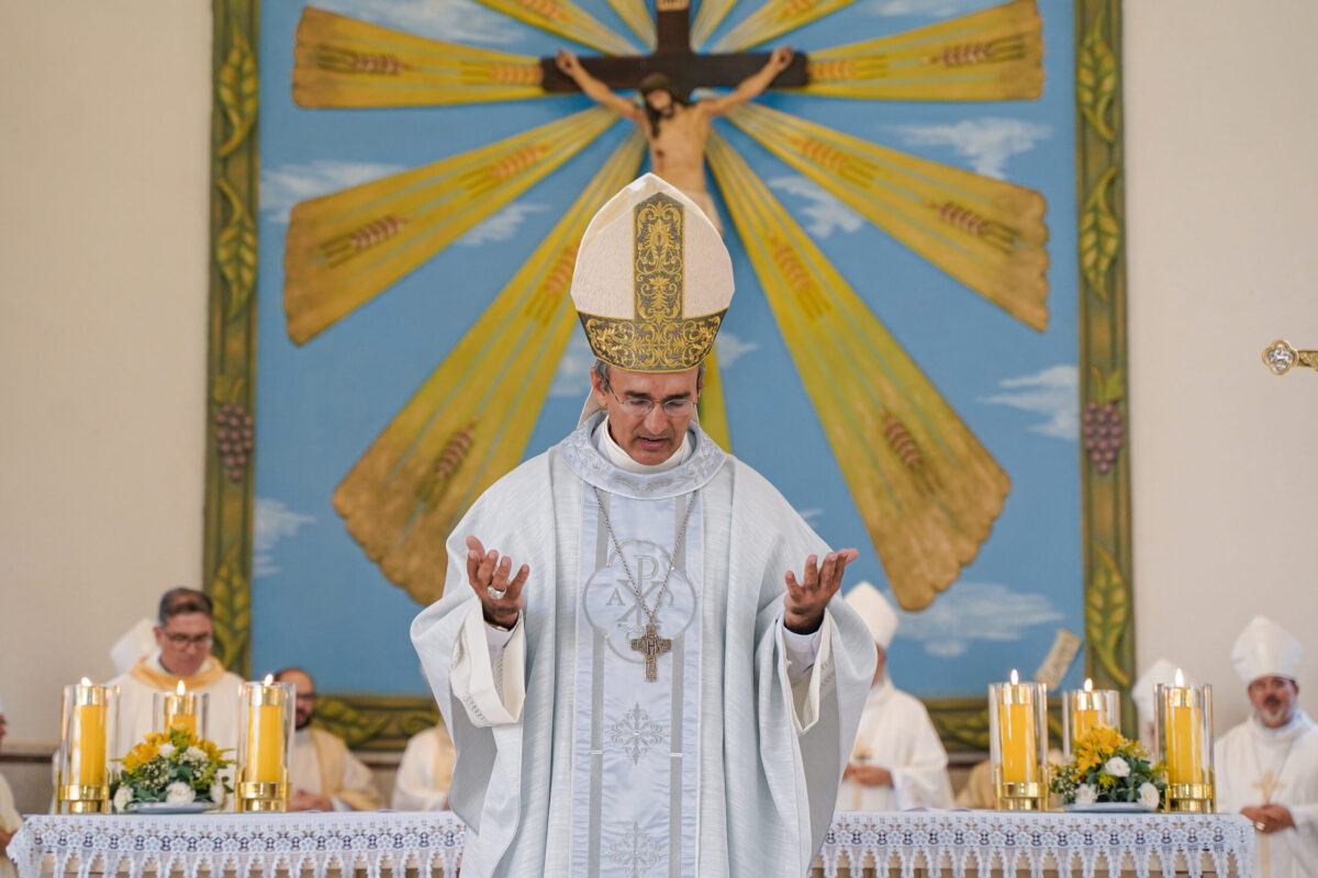 Dom Dilmo Franco de Campos nasceu em Formosa, GO, em 15 de março de 1972 (Foto: Diocede de Anápolis)