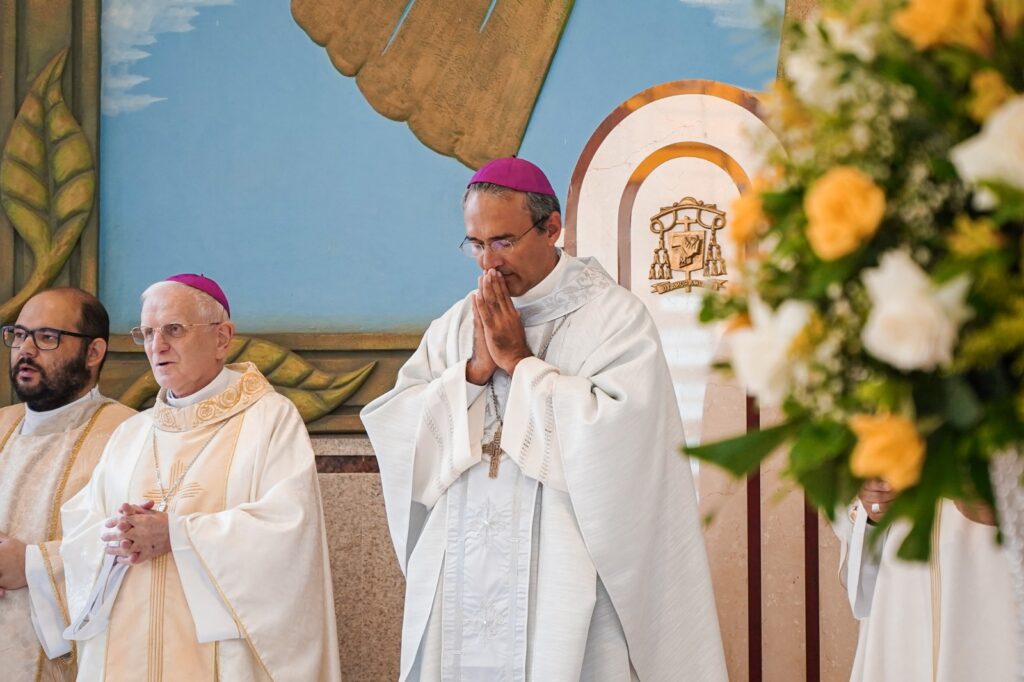 Dom Dilmo Franco atuava em Anápolis desde 1º de fevereiro de 2020, auxiliando o bispo titular, Dom João Wilk (Foto: Diocese de Anápolis)