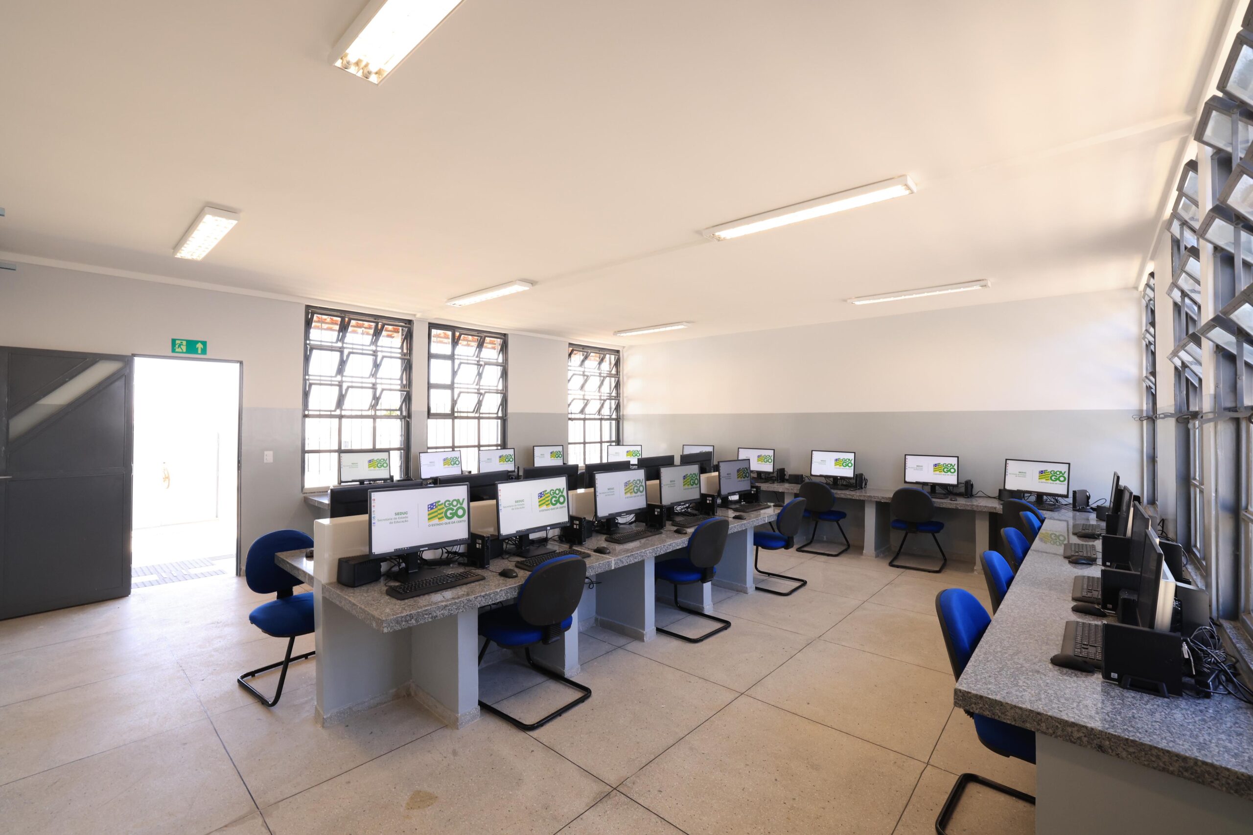 Sala de informática (Foto: Divulgação)