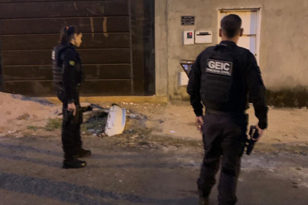 Endereços foram visitados por agentes do GEIC (Foto: Divulgação/Polícia Civil)