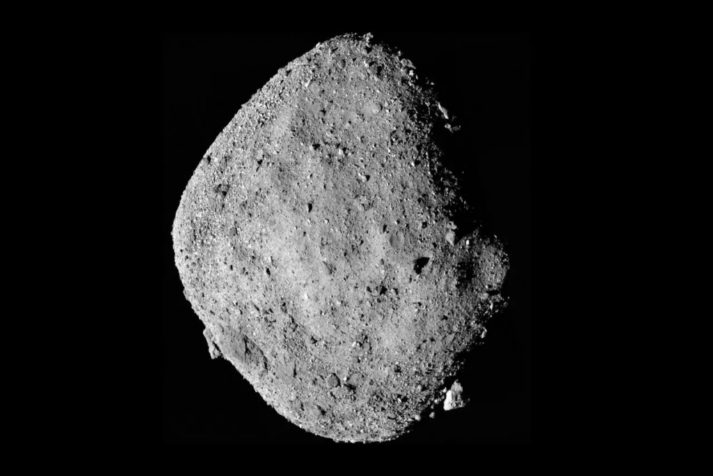 Além do 2024 PT5, outro asteroide, Apophis, que mede 370 metros, ficará visível a olho nu em 13 de abril de 2029, quando passará próximo à Terra. (Foto: Reprodução)