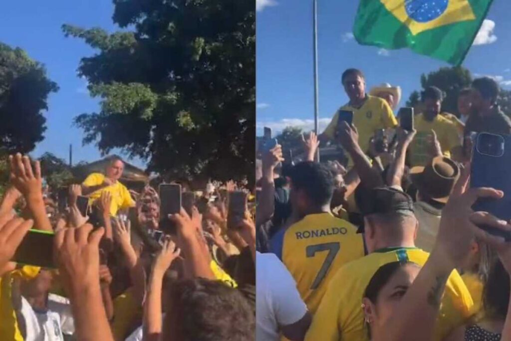 A última vez em que o ex-presidente veio a Anápolis foi em 19 de junho deste ano, para o lançamento da pré-candidatura de Márcio Corrêa. (Foto: Jonathan Cavalcante / Rádio São Francisco)