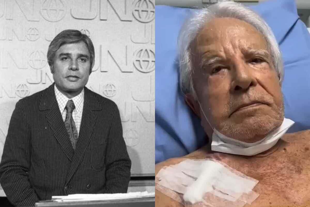 Cid Moreira começou narrando comerciais em uma rádio local até que, em 1949, mudou-se para São Paulo, onde ingressou na Rádio Bandeirantes. (Foto: Reprodução / Rede Globo)