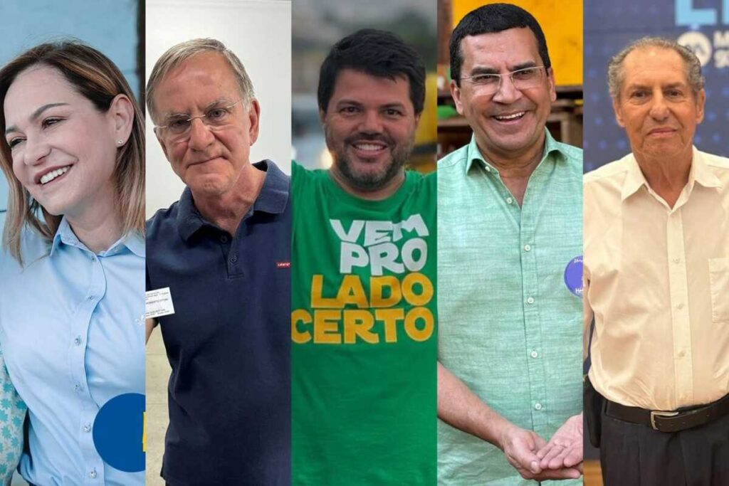 Saiba quais candidatos já confirmaram os locais em que votarão neste domingo (6), durante o primeiro turno das eleições municipais. (Foto: Reprodução / Redes Sociais)