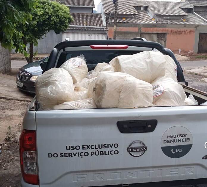 Produtos impróprios para o consumo foram apreendidos (Foto: Agrodefesa)