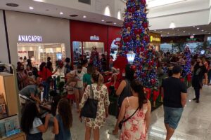 foto do brasil park shopping durante natal de 2022