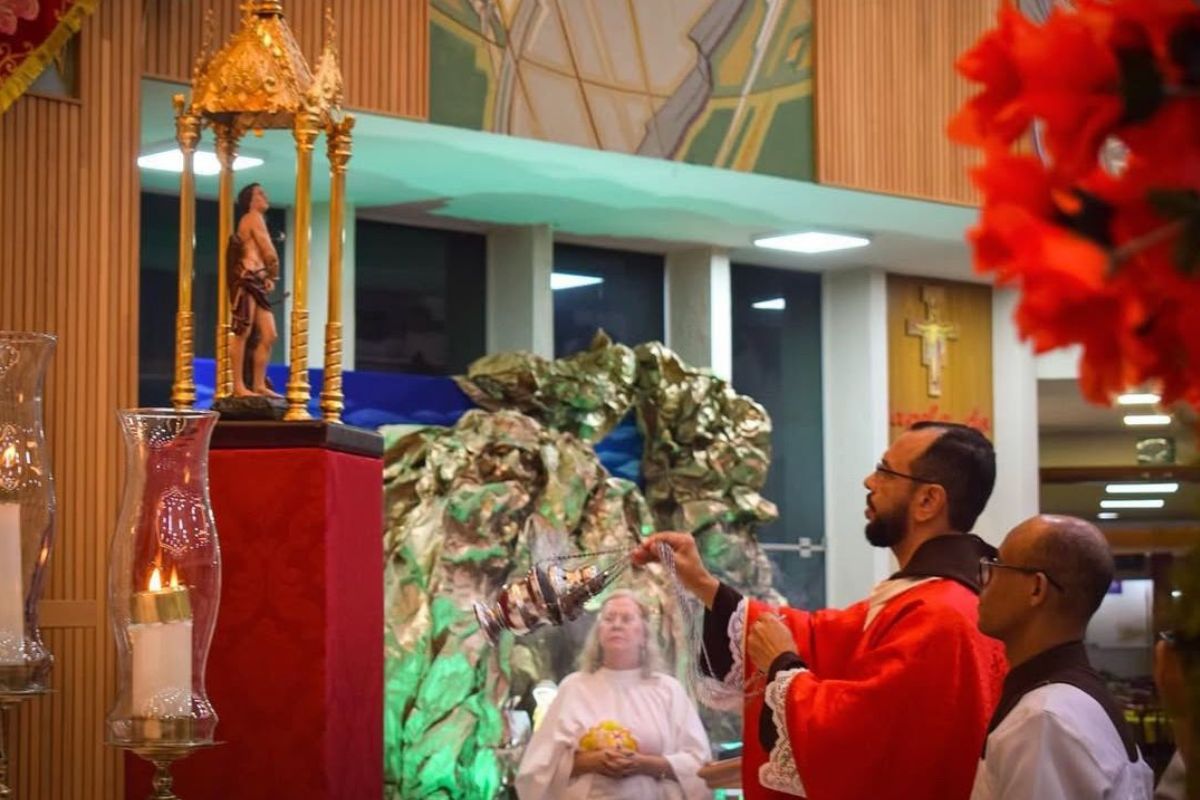 foto da última edição da festa em louvor a são sebastião, em anápolis